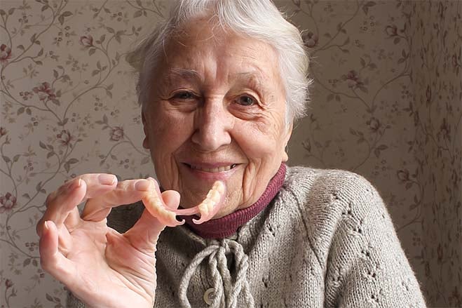 flexible-dentures-dental-care-oral-health-old-woman-smile