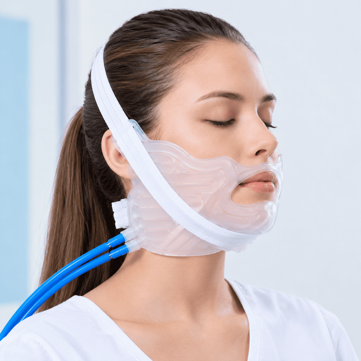 Clinical Facial Therapy Mask Portrait