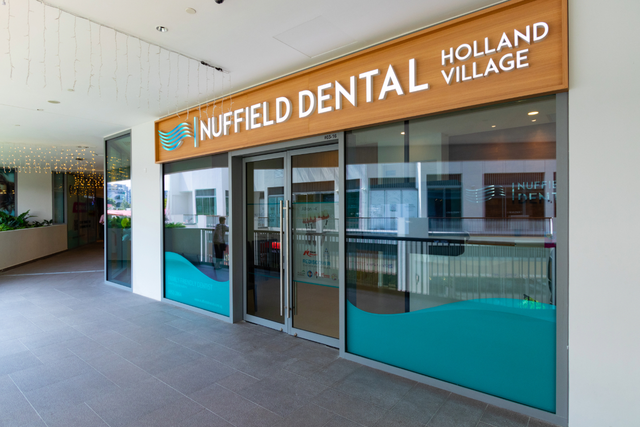 nuffield dental holland village - entrance