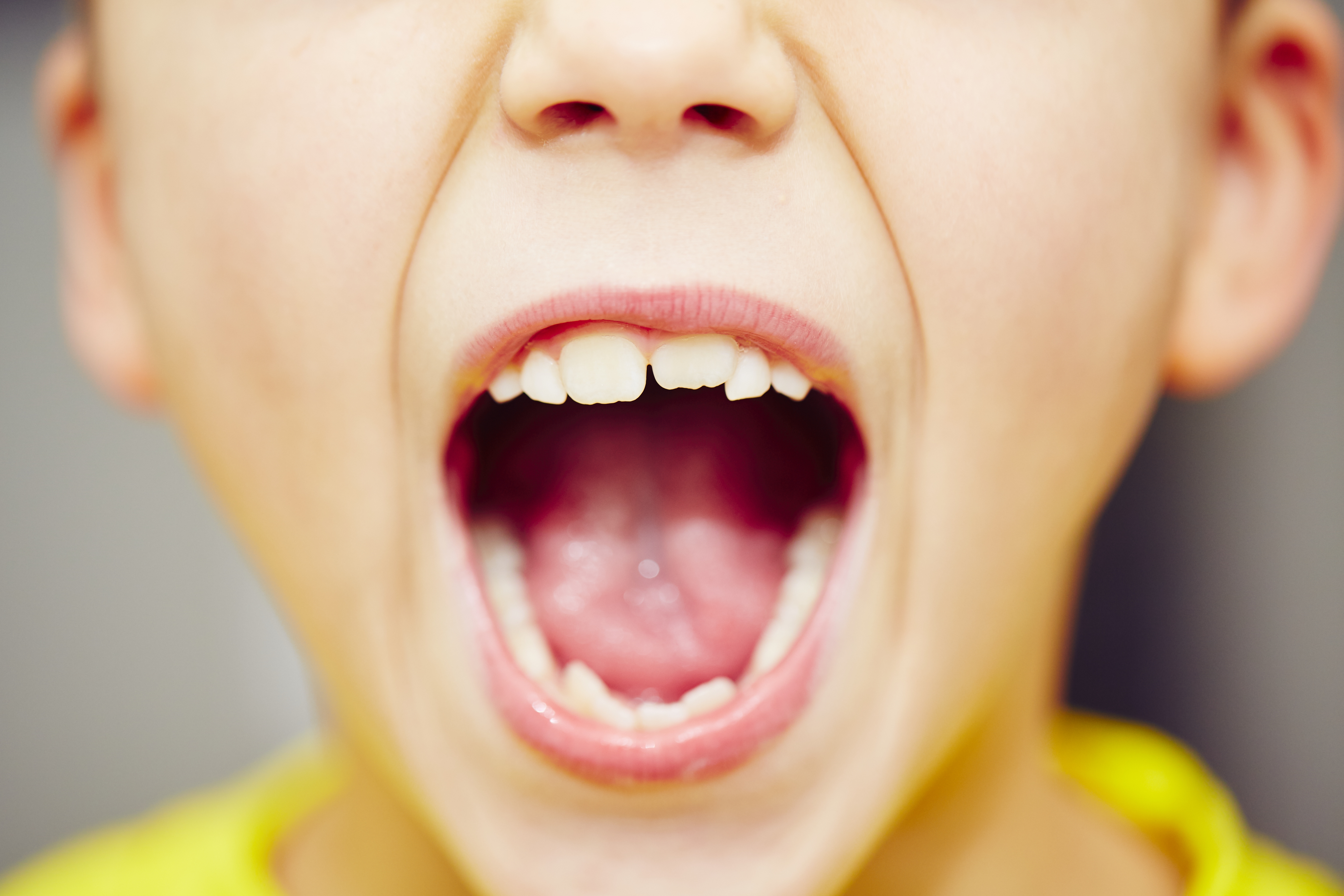 child open mouth image